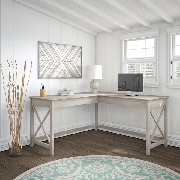Shop The Gray Barn Hickory Place L Shaped Desk Overstock 26637916