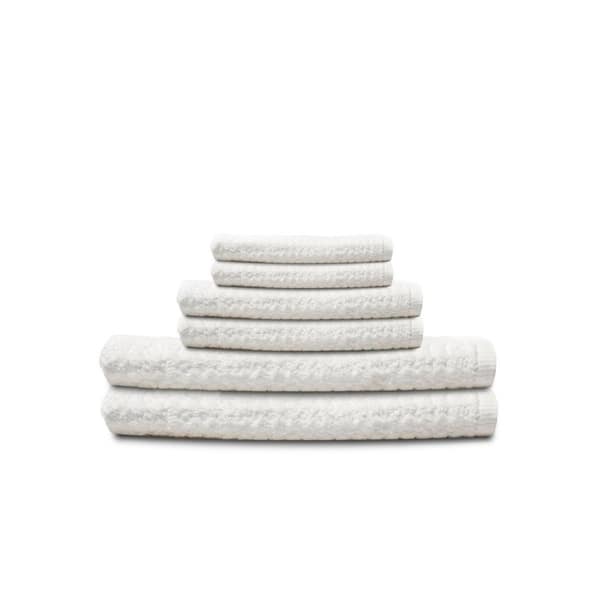 6 Piece Egyptian Cotton Combed Towel Set