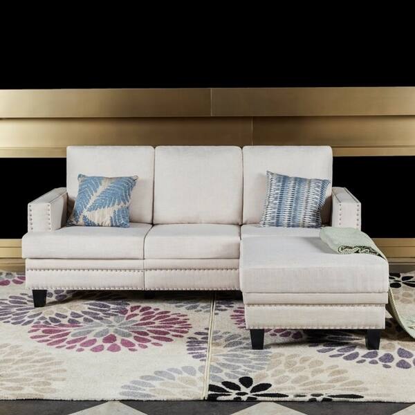 Shop Lokatse Indoor Upholstery 3 Seater Sofa With Ottoman Set On