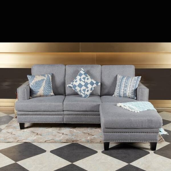 Shop Lokatse Indoor Upholstery 3 Seater Sofa With Ottoman Set On