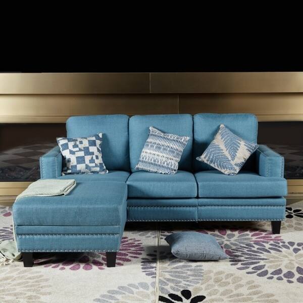 Shop Lokatse Indoor Upholstery 3 Seater Sofa With Ottoman Set On