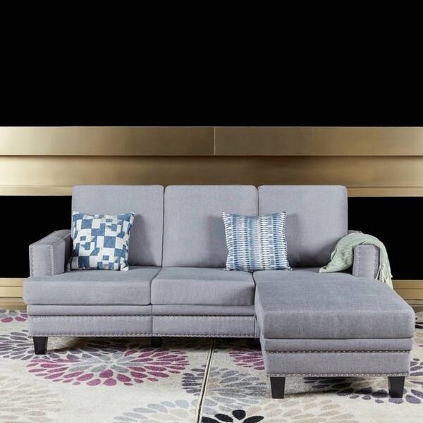 Shop Lokatse Indoor Upholstery 3 Seater Sofa With Ottoman Set On