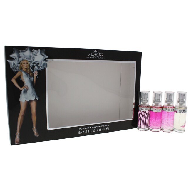 Hilton Women's 4 piece Gift Set Paris Hilton Can Burlesque 4 Piece Gift