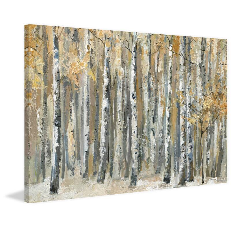 'Autumn Forest II' Painting Print on Wrapped Canvas