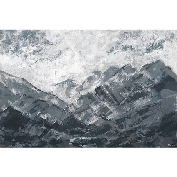 Shop Handmade Dark Ocean Print On Wrapped Canvas Overstock