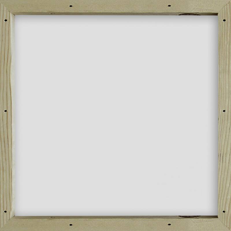 'Golden Leaves' Painting Print on Brushed Aluminum