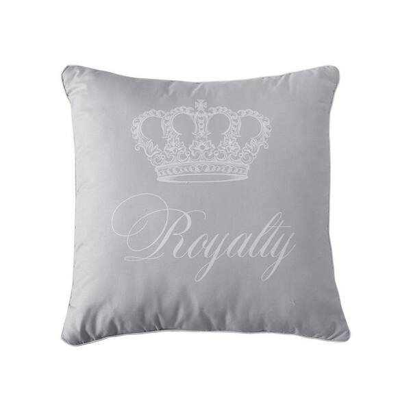Shop Royal Feathers Comforter Set Gray Machine Washable Includes