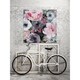 preview thumbnail 4 of 5, 'Exquisite Flowers' Painting Print on Wrapped Canvas