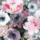 preview thumbnail 2 of 5, 'Exquisite Flowers' Painting Print on Wrapped Canvas