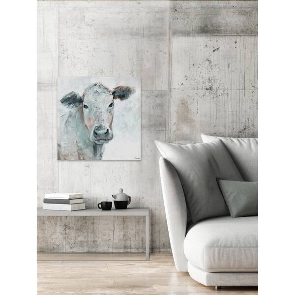 Shop The Gray Barn Empire Cow Groove Wrapped Canvas Print On