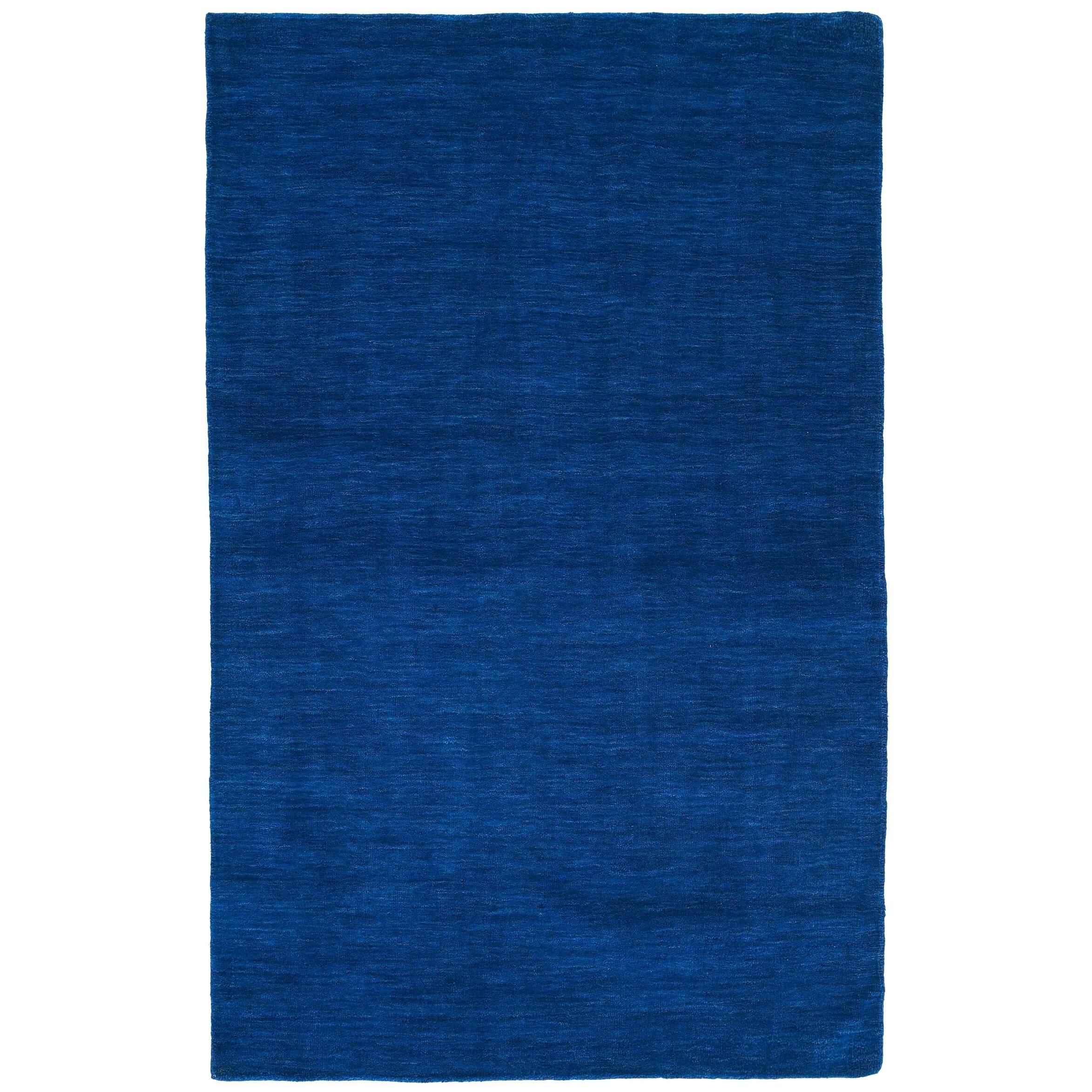Shop Handtufted Elite Wool Blue Rug 5' x 8' On Sale Free