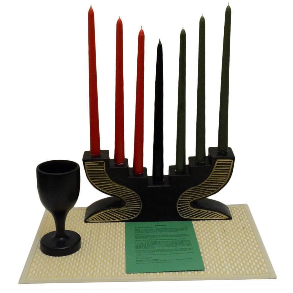 Handcrafted Classic Kwanzaa Set (Ghana)