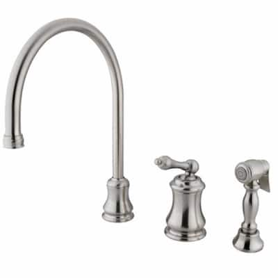 Brushed Nickel Kitchen Faucet