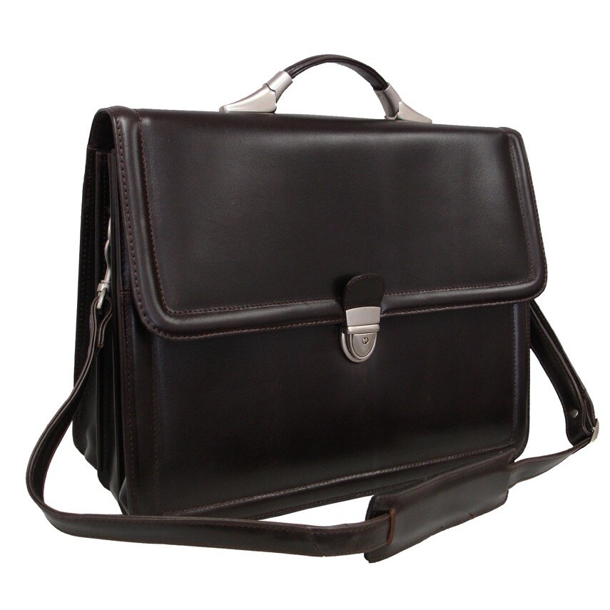 leather executive briefcase