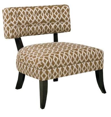 JAR Designs Lucy Patina Accent Chair - White