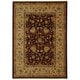 preview thumbnail 1 of 3, Safavieh Stately Home Angela Traditional Oriental Wool Rug 5' x 8' - Red/Ivory - Rectangle