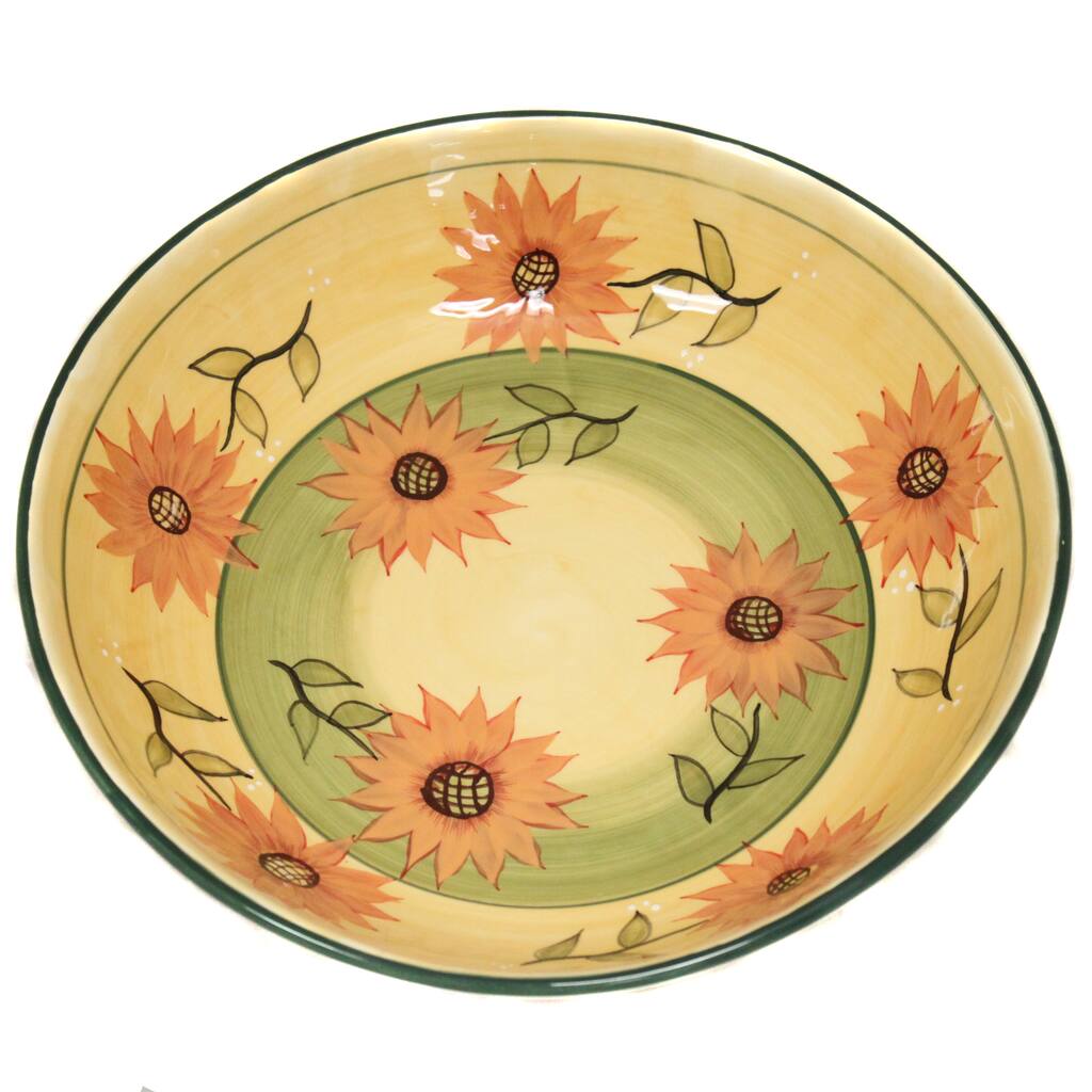 Sunflower Garden Large Pasta / Salad / Fruit Bowl