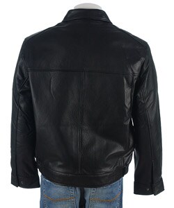 boston harbor mens leather jacket