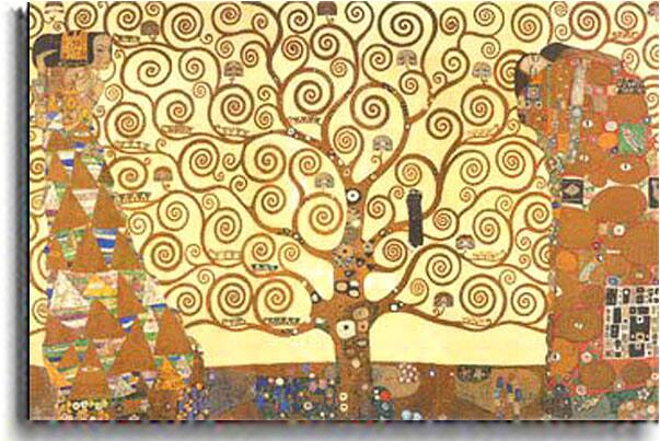 Gustav Klimt 'The Tree of Life' Stetched Canvas Art