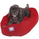 Thumbnail 14, Luxurious Bagel Style Donut Plush Pet Dog Bed. Changes active main hero.