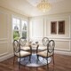 preview thumbnail 8 of 7, SEI Furniture Celandine Dark Brown Iron Dining Table