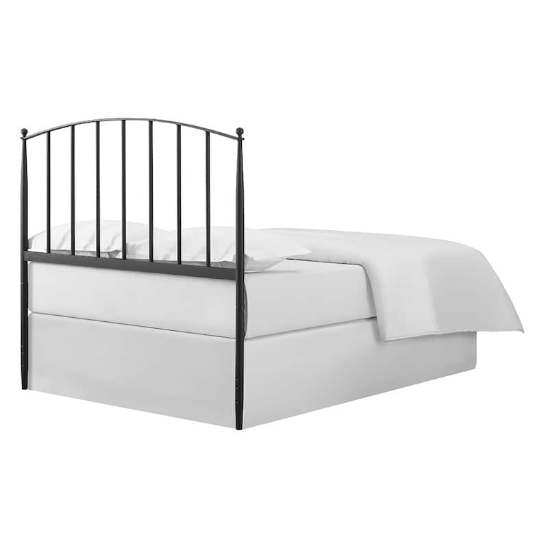 Crosley Whitney Charcoal Finish Metal Full/Queen Arched Headboard