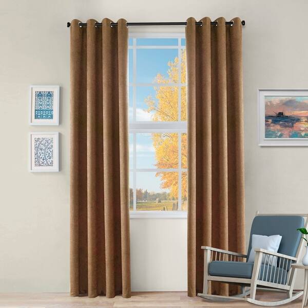 Shop Miranda Haus Senna Insulated Thermal Blackout Grommet Curtain