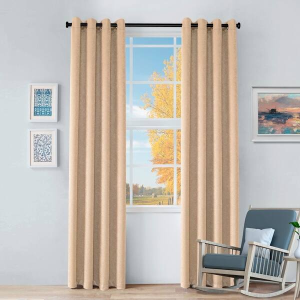 Shop Miranda Haus Senna Insulated Thermal Blackout Grommet Curtain