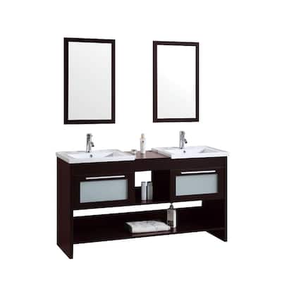 Buy Wood Finish Bathroom Cabinets Storage Online At Overstock