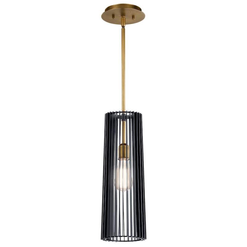 Kichler Linara 1-light Black Pendant