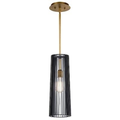 Kichler Linara 1-light Black Pendant