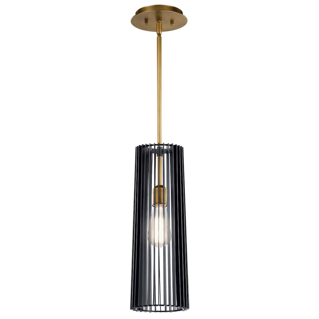 Kichler Linara 1-light Black Pendant