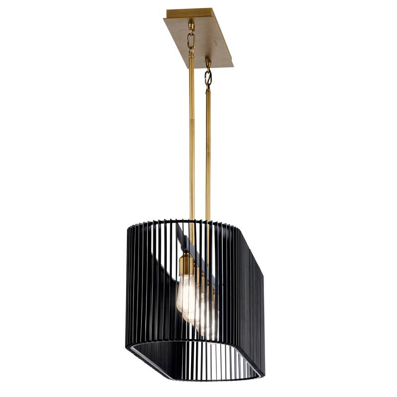 Kichler Linara 5-light Black Linear Chandelier