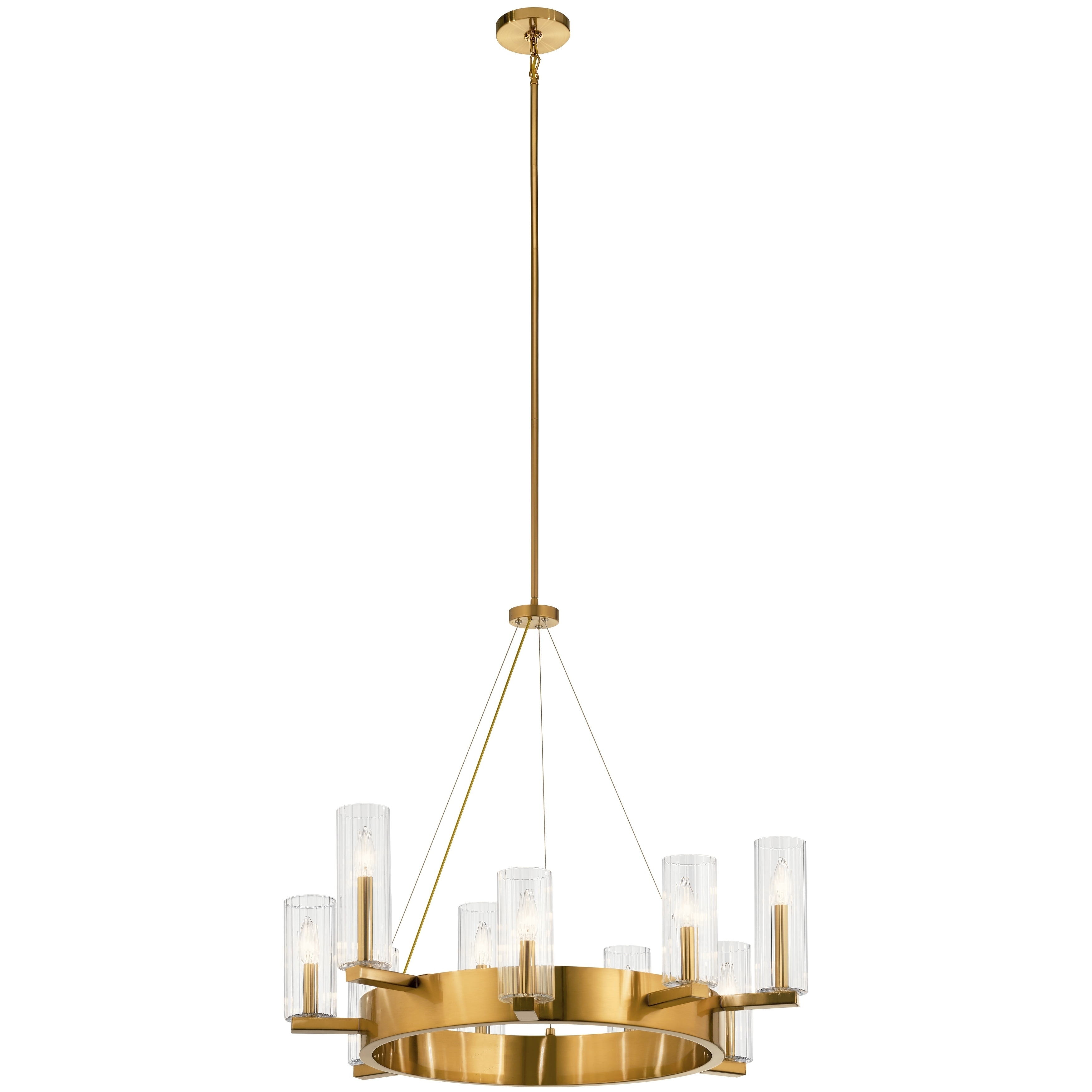 Kichler Cleara 9-light Chandelier (Gold) - Chandeliers For Bedrooms by Overstock.com