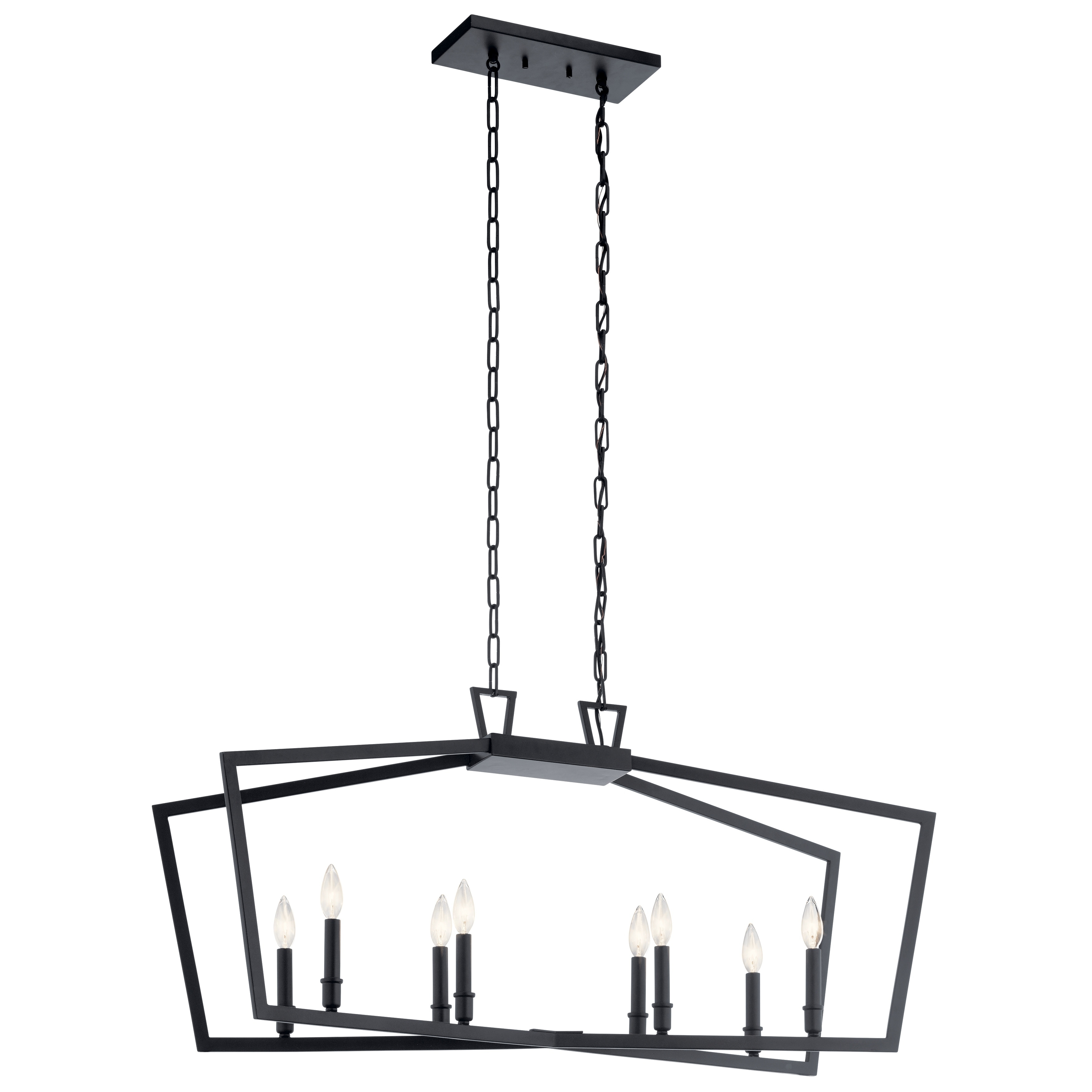 Kichler Abbotswell 8-light Linear Chandelier - Bed Bath & Beyond