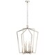 preview thumbnail 3 of 1, Kichler Abbotswell Pendant/Chandelier 11 to 15 - Nickel Finish