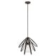 preview thumbnail 4 of 2, Kichler Kerti 1-light Olde Bronze Pendant