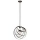 preview thumbnail 3 of 2, Kichler Kerti 1-light Olde Bronze Pendant Medium