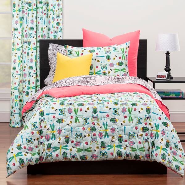 Shop Highlights Snug As A Bug Full Queen Reversible Comforter Set