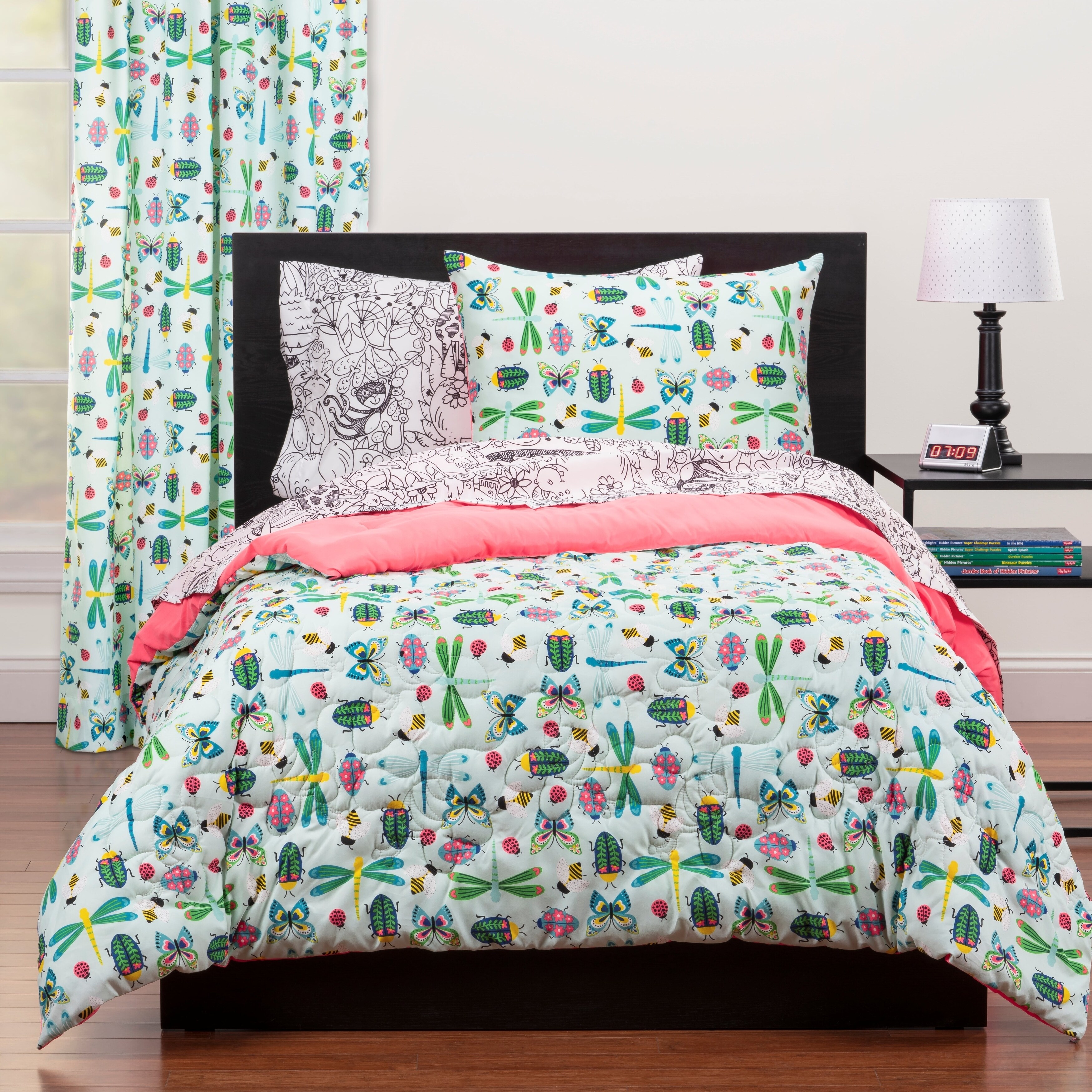 reversible comforter sets queen