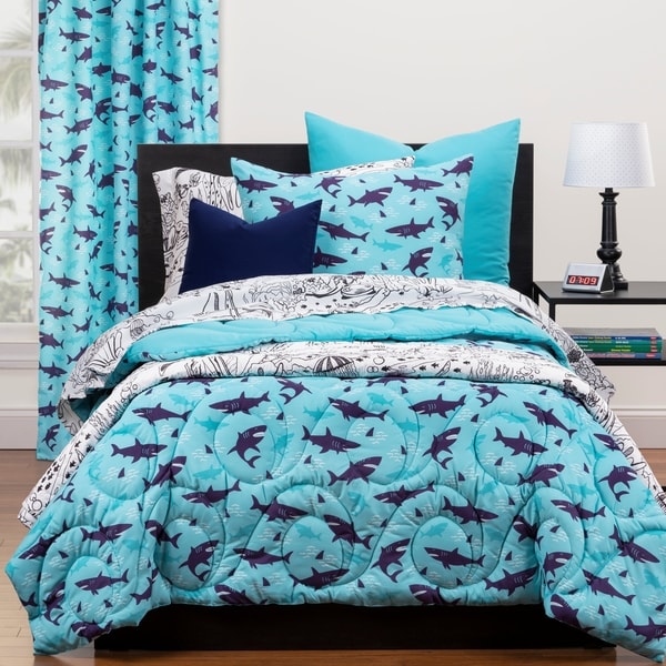 shark comforter full