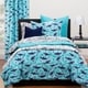 preview thumbnail 2 of 3, Highlights Shark Sleepover Reversible Comforter Set