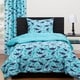 preview thumbnail 1 of 3, Highlights Shark Sleepover Reversible Comforter Set