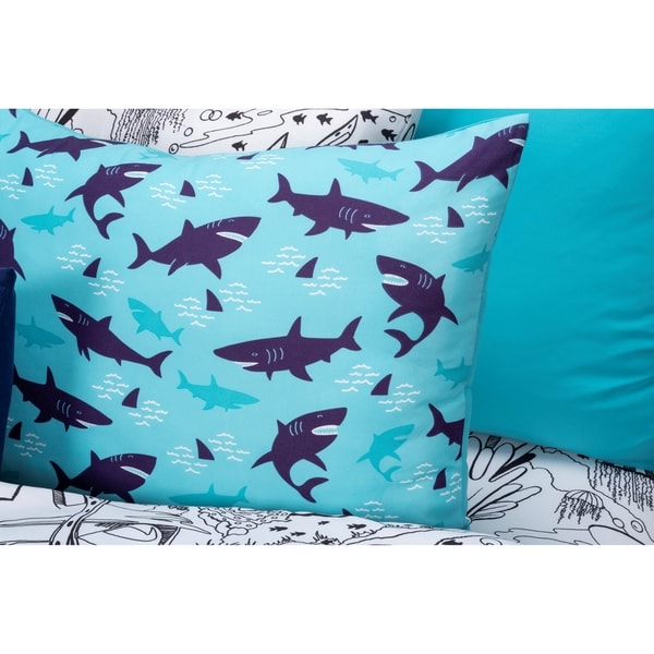 shark comforter set full