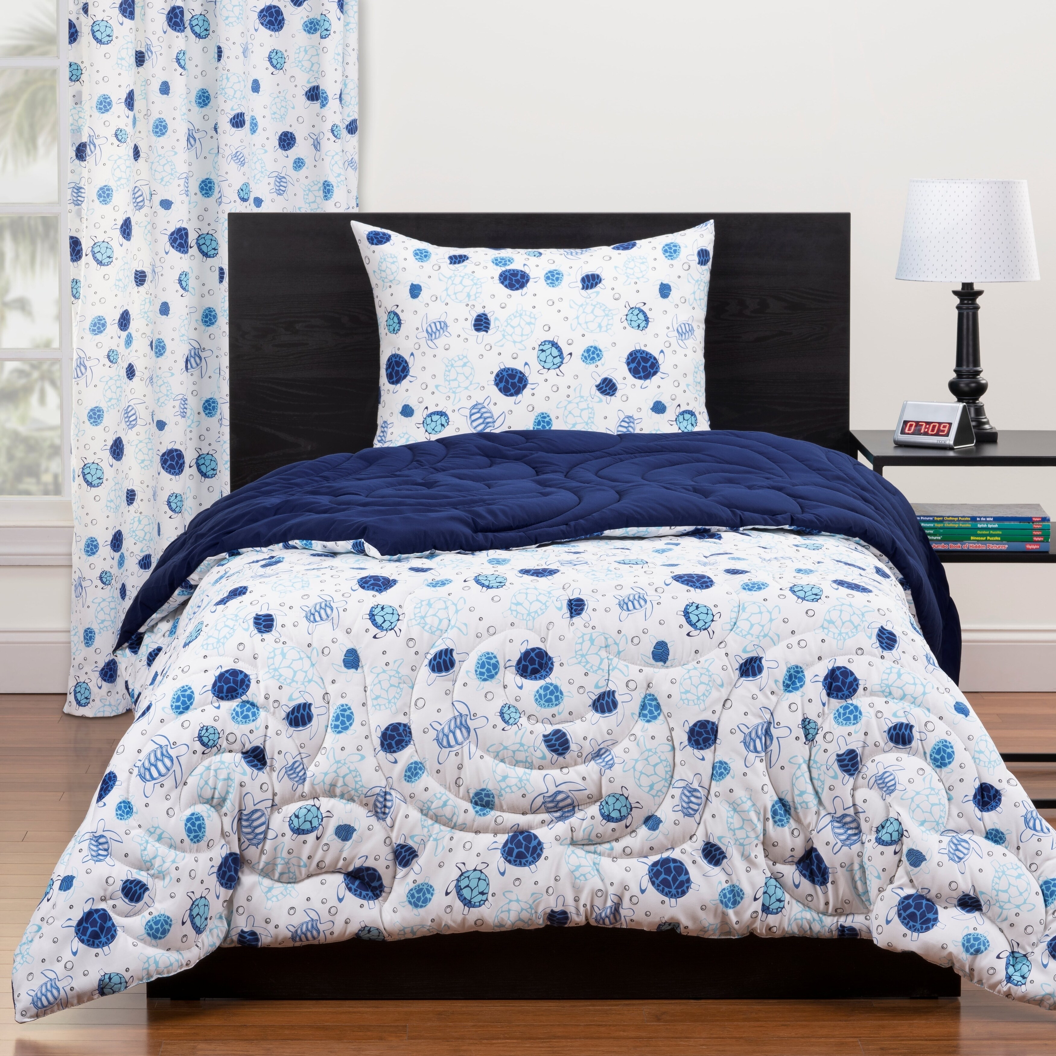 Shop Highlights Turtle Time Reversible Comforter Set On Sale