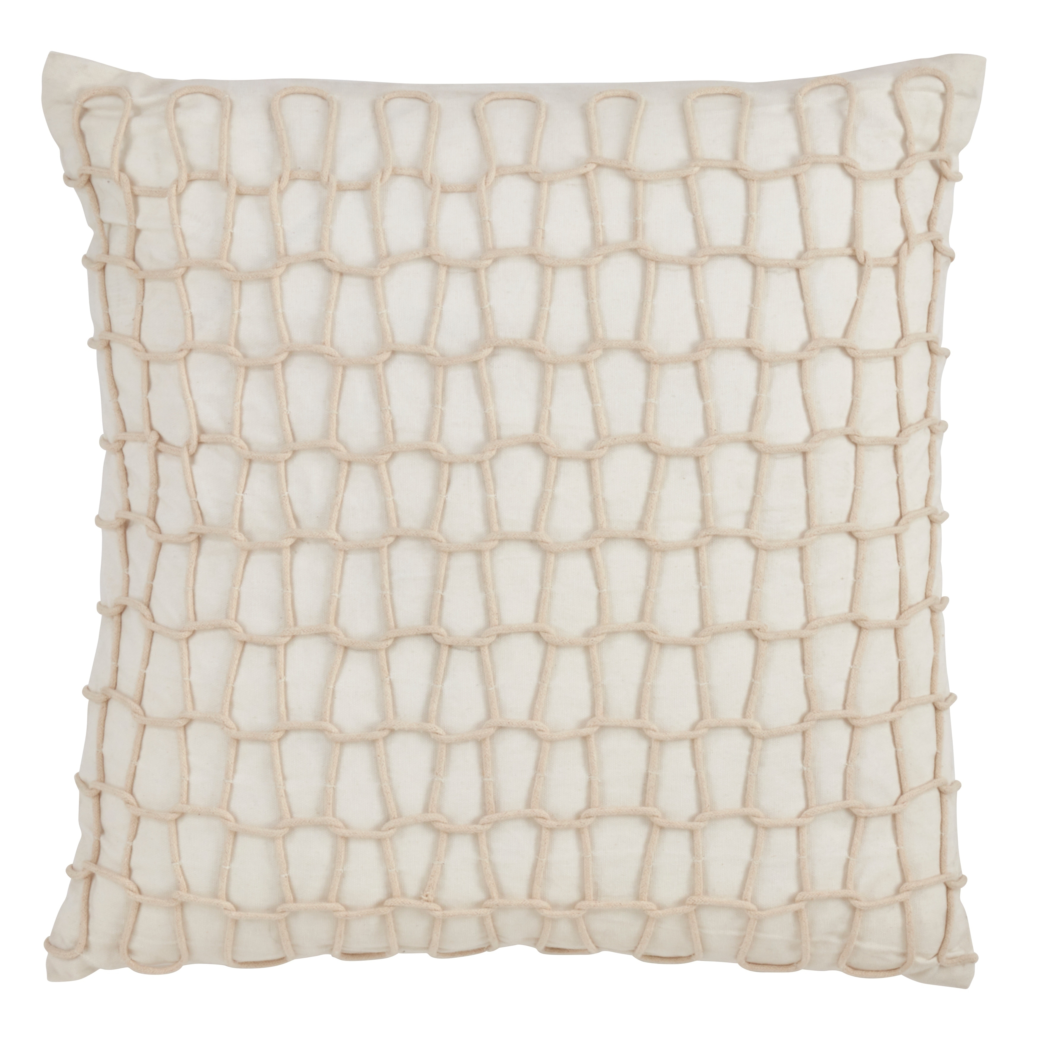 Nautical Rope Down Filled 20 Inch Decorative Throw Pillow
