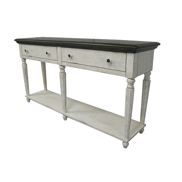 Marlee Vintage States 2-drawer Sofa Table