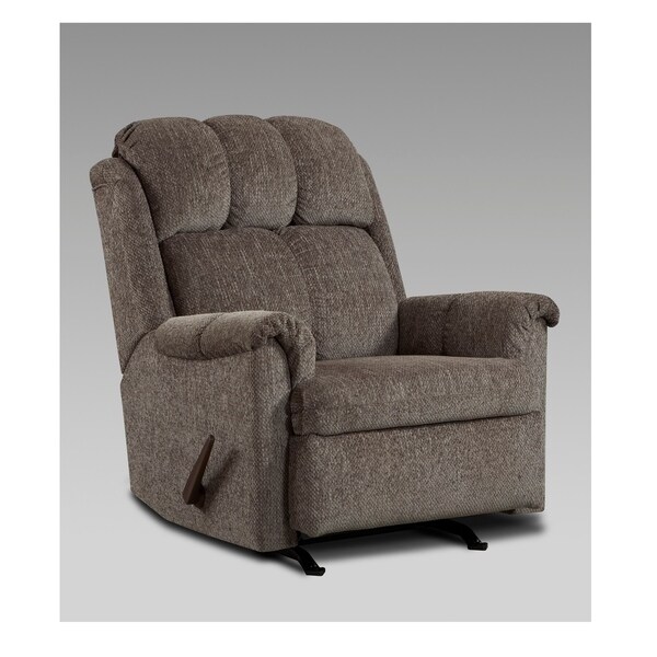 upholstered rocking recliner