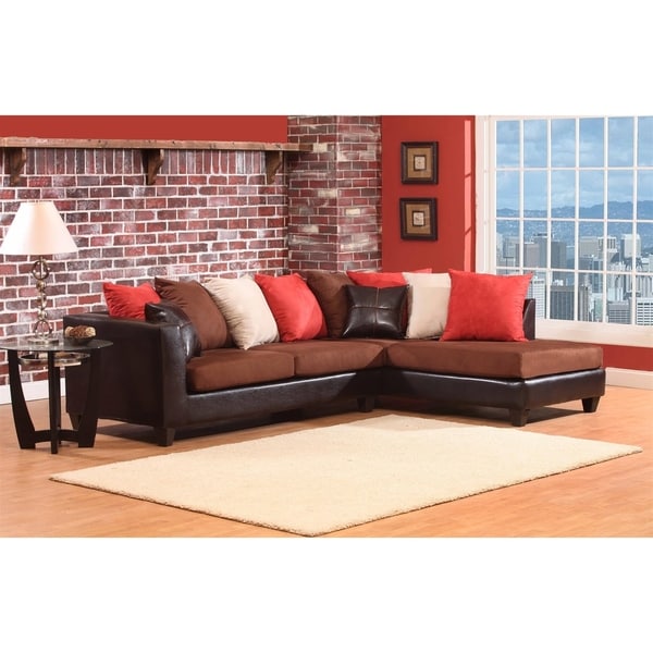 Sailor Jefferson Chocolate and Sierra Chocolate Sectional