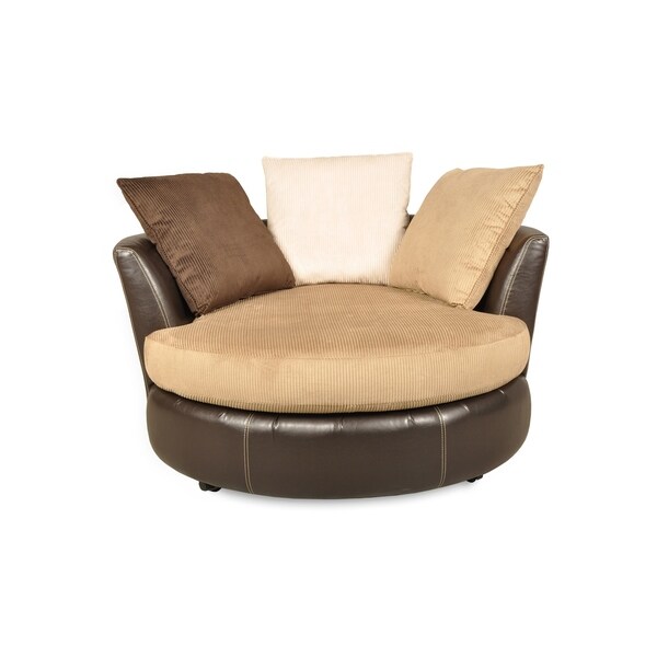 Newport Martin Coffee Swivel Chair